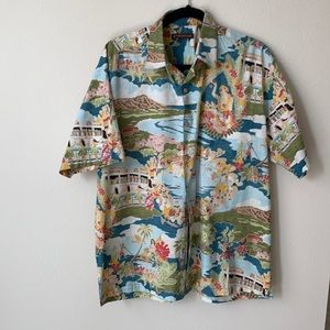 Tori Richard Men’s Vintage Hawaiian Shirt Size M
